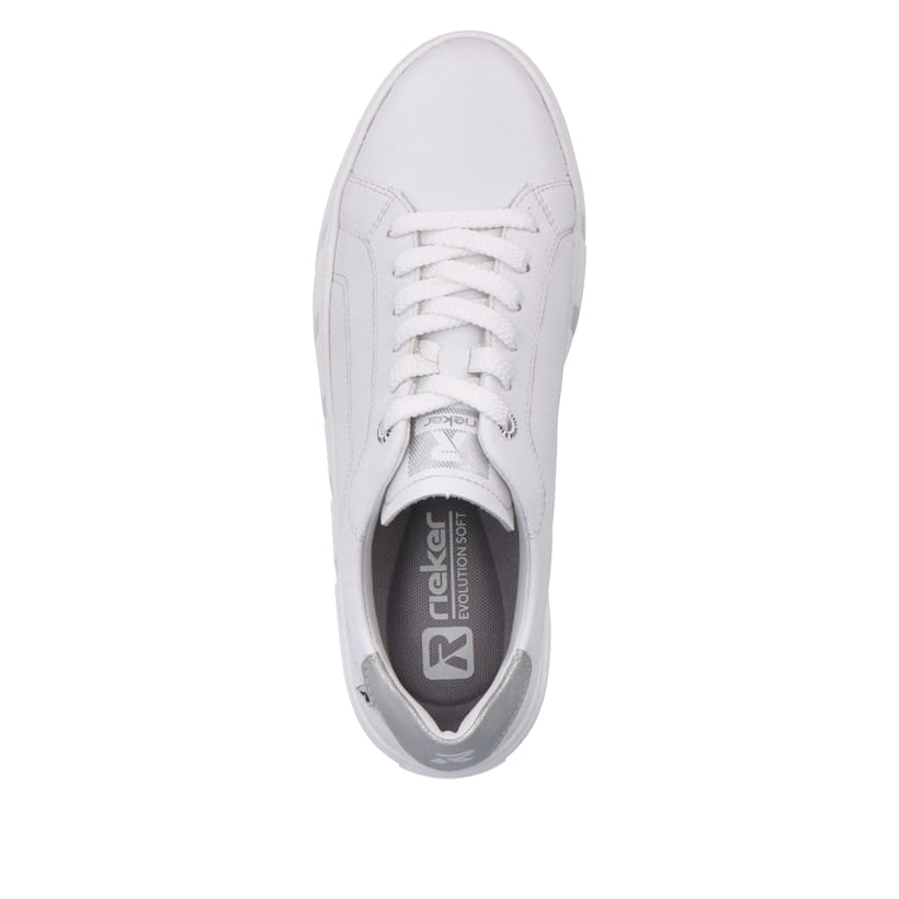 Rieker Artikelnummer W0501-80 Rieker Damen Sneaker Low crystal white Online