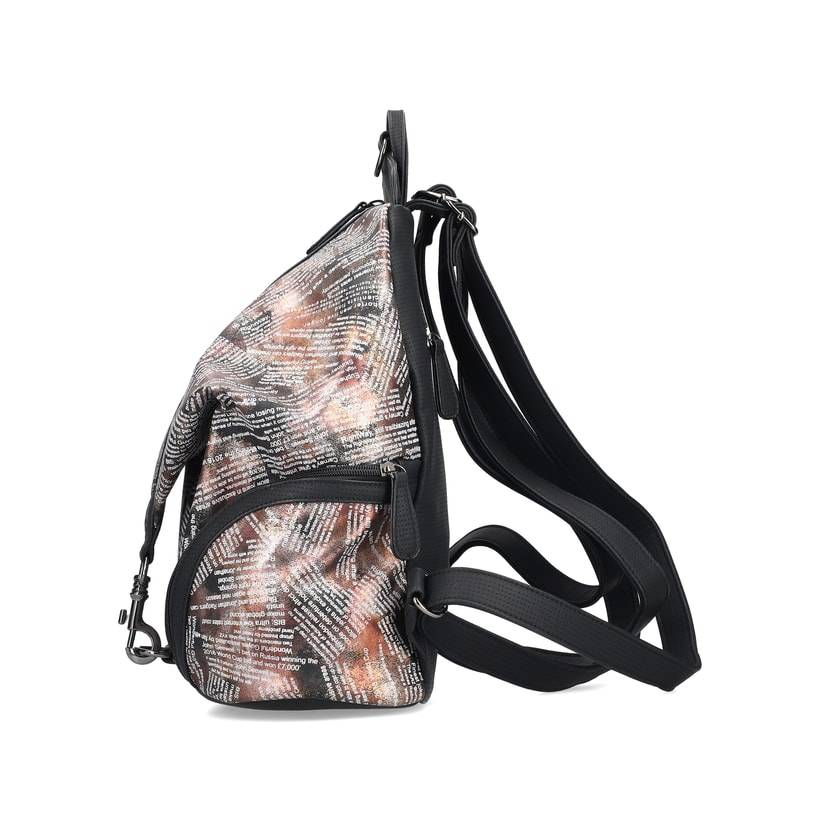 Rieker Artikelnummer H1055-96 Rieker Rucksack rosa-orange-metallic Auslauf