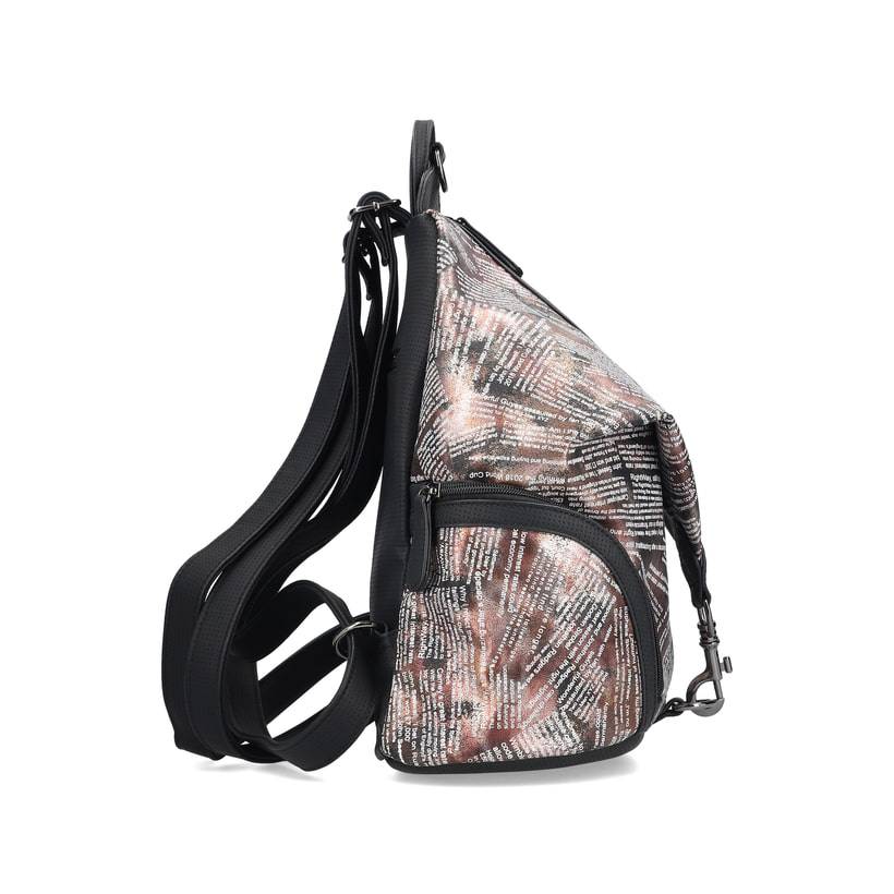 Rieker Artikelnummer H1055-96 Rieker Rucksack rosa-orange-metallic Auslauf