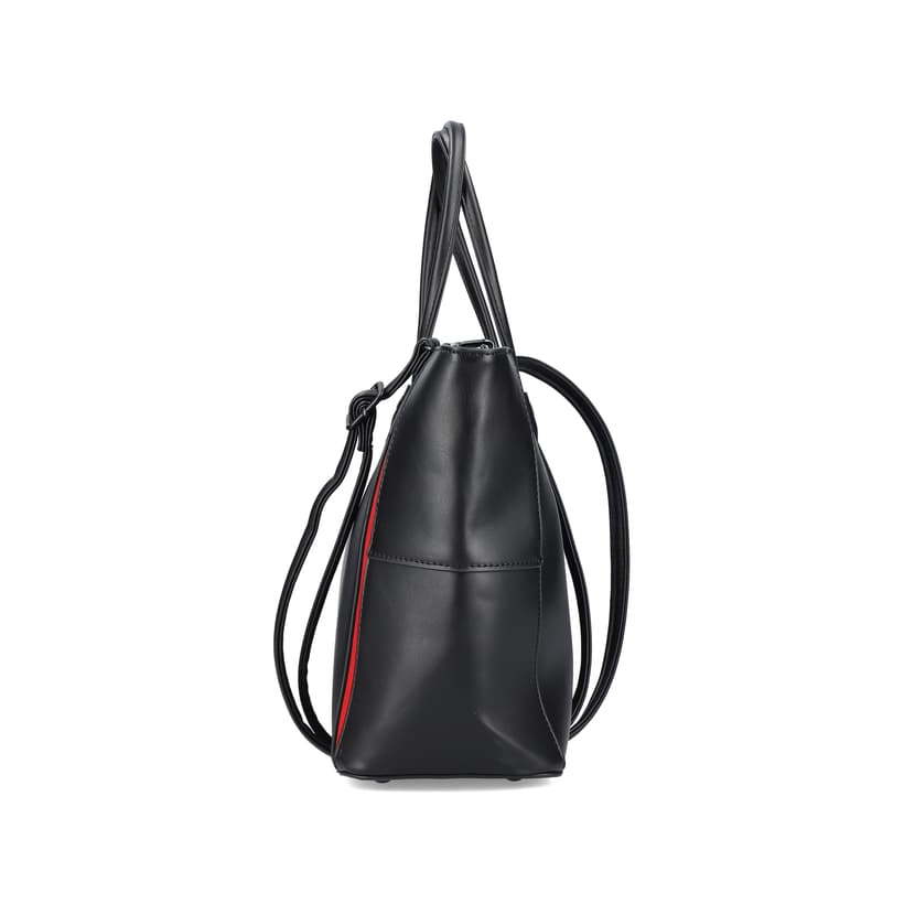 Rieker Artikelnummer H1524-00 Rieker Shopper tiefschwarz-feuerrot Angebote