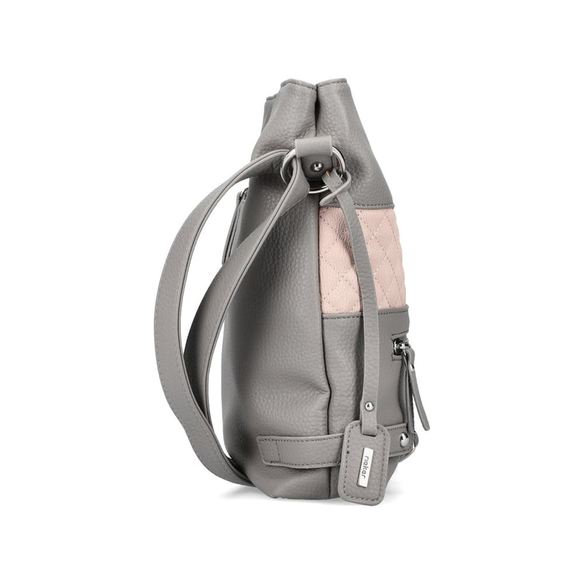 Rieker Artikelnummer H1518-42 Rieker Handtasche mondgrau-altrosa Zeitlich begrenztes Angebot