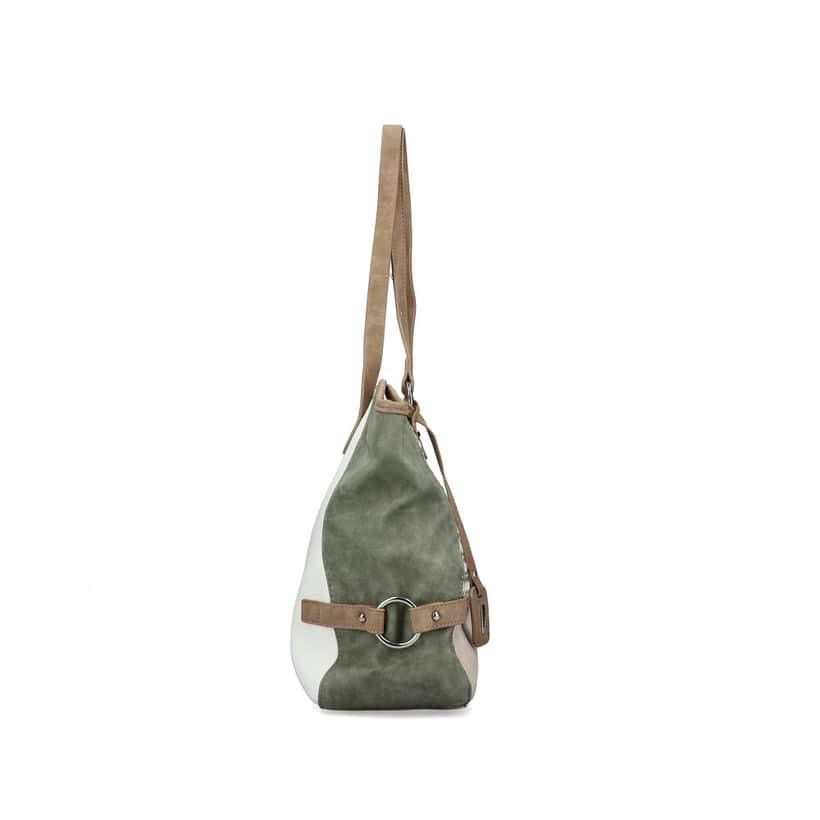 Rieker Artikelnummer H1066-96 Rieker Shopper mintgrün-altweiß-hellbeige Sonderangebote