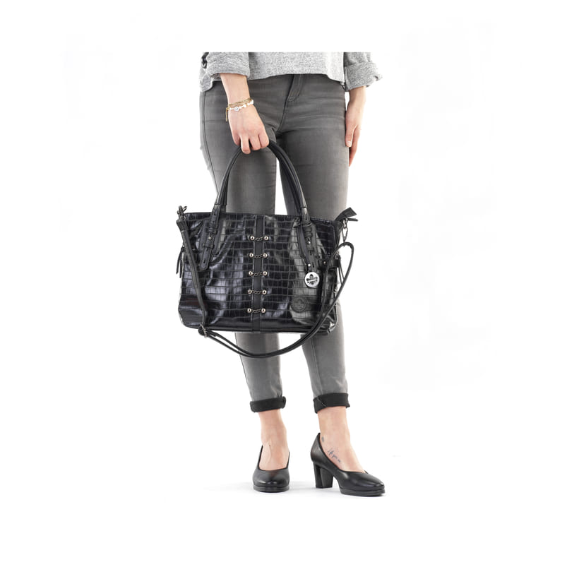Rieker Artikelnummer H1080-00 Rieker Handtasche tiefschwarz Auslauf