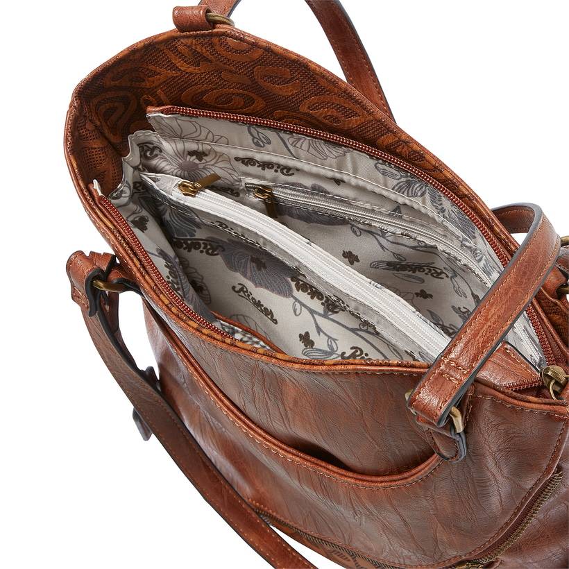 Rieker Artikelnummer H1025-22 Rieker Handtasche holzbraun Sonderangebot der Fabrik
