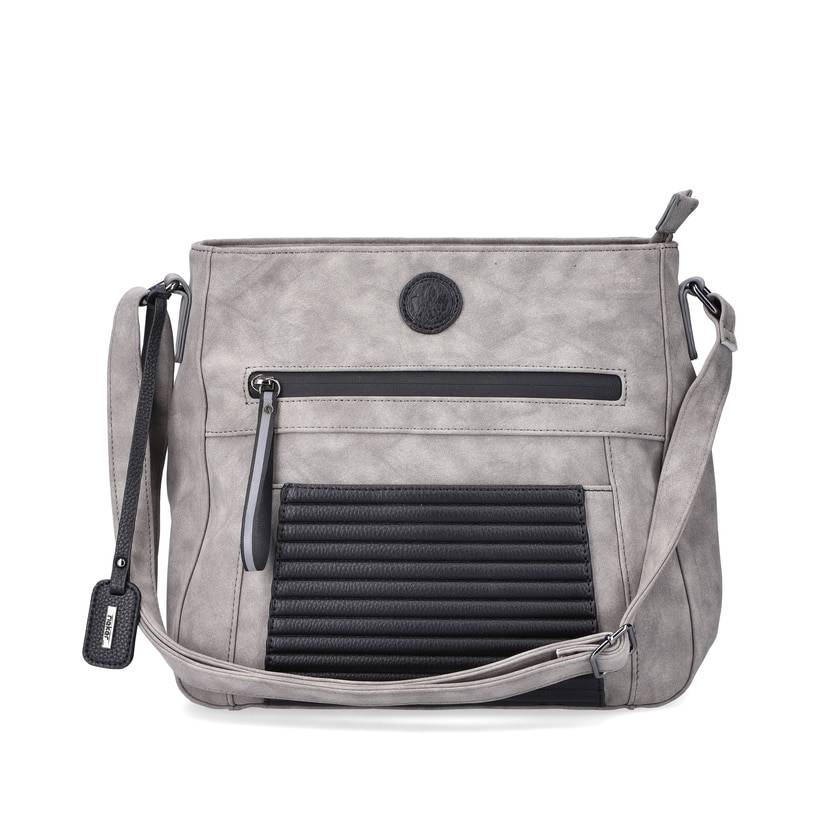 Rieker Artikelnummer H1481-42 Rieker Handtasche mondgrau-tiefschwarz