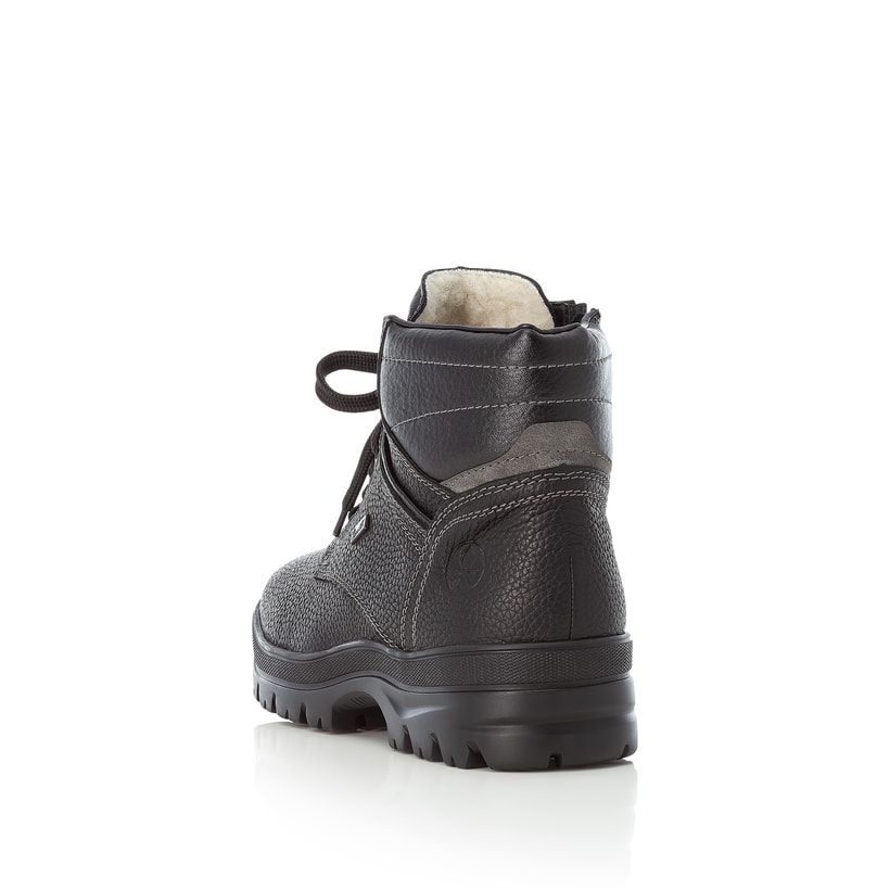 Rieker Artikelnummer F5423-00 Rieker Herren Schnürstiefel tiefschwarz im Angebot