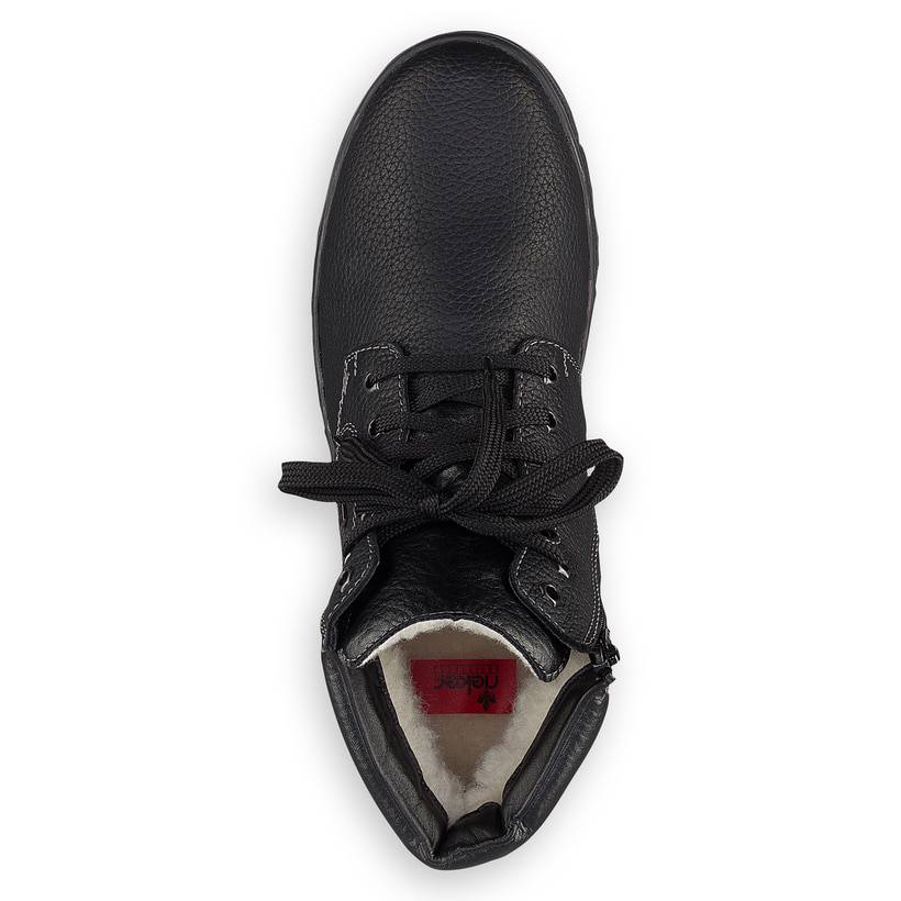 Rieker Artikelnummer F5423-00 Rieker Herren Schnürstiefel tiefschwarz im Angebot