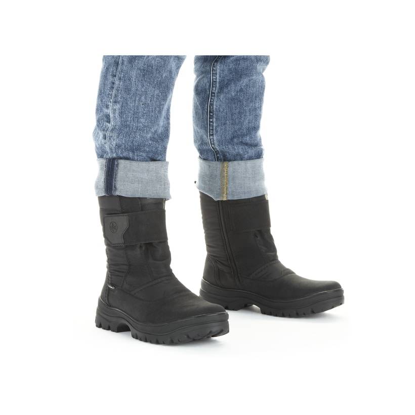 Rieker Artikelnummer F5484-00 Rieker Herren Kurzstiefel asphaltschwarz Schlussverkauf