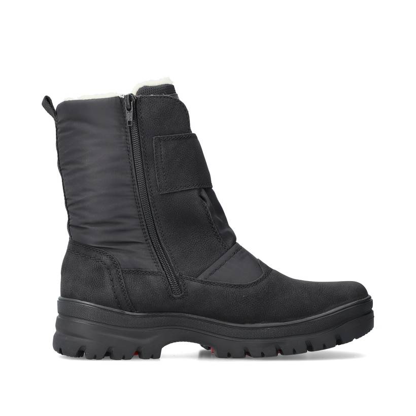 Rieker Artikelnummer F5484-00 Rieker Herren Kurzstiefel asphaltschwarz Schlussverkauf