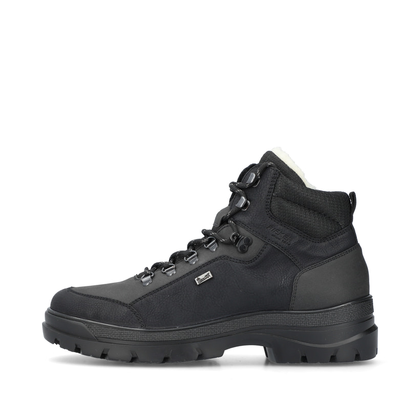 Rieker Artikelnummer F5410-00 Rieker Herren Schnürstiefel nachtschwarz