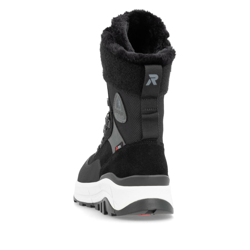 Rieker Artikelnummer W0066-00 Rieker Damen Schnürstiefel carbonschwarz Blitzverkäufe