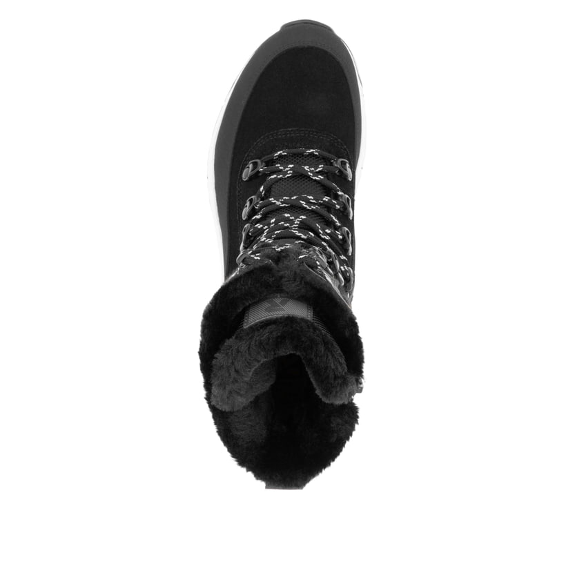 Rieker Artikelnummer W0066-00 Rieker Damen Schnürstiefel carbonschwarz Blitzverkäufe