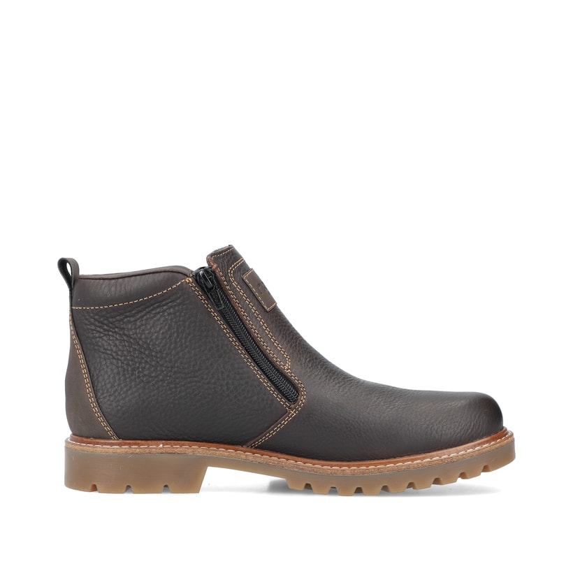 Rieker Artikelnummer 39871-25 Rieker Herren Kurzstiefel schwarzbraun Fabrikverkauf