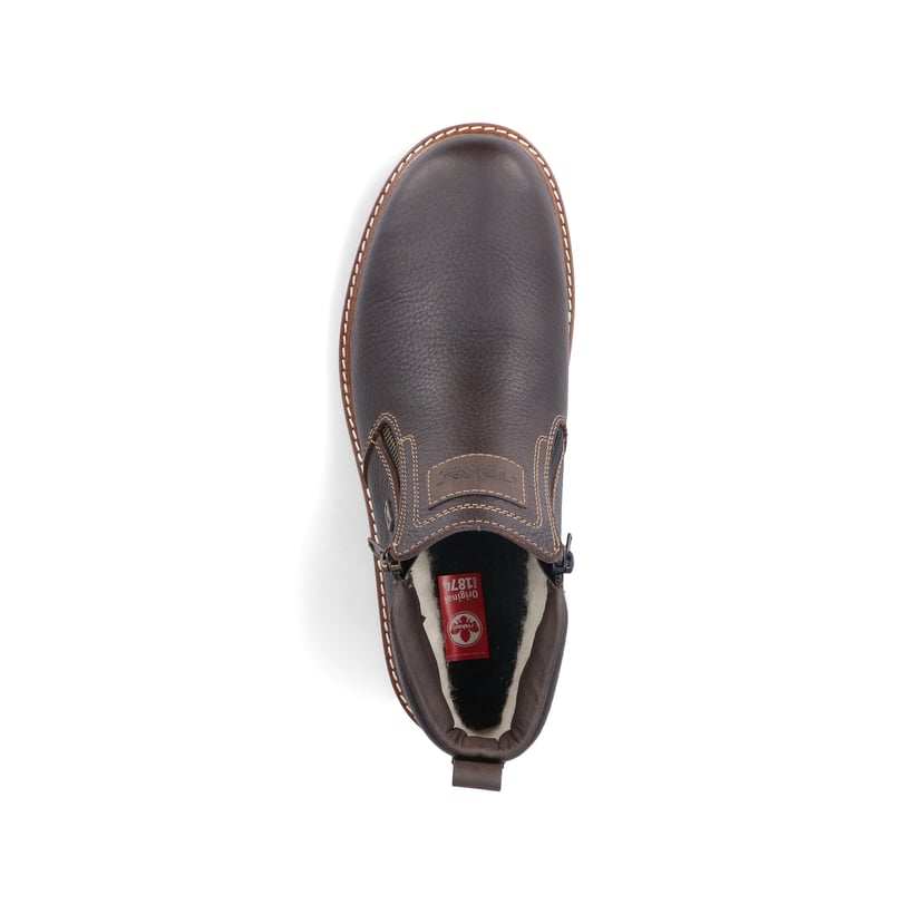 Rieker Artikelnummer 39871-25 Rieker Herren Kurzstiefel schwarzbraun Fabrikverkauf