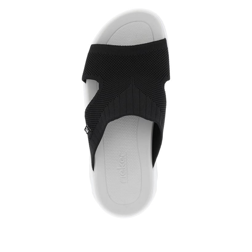 Rieker Artikelnummer V8451-00 Rieker Damen Pantoletten shadow Meist gekauft