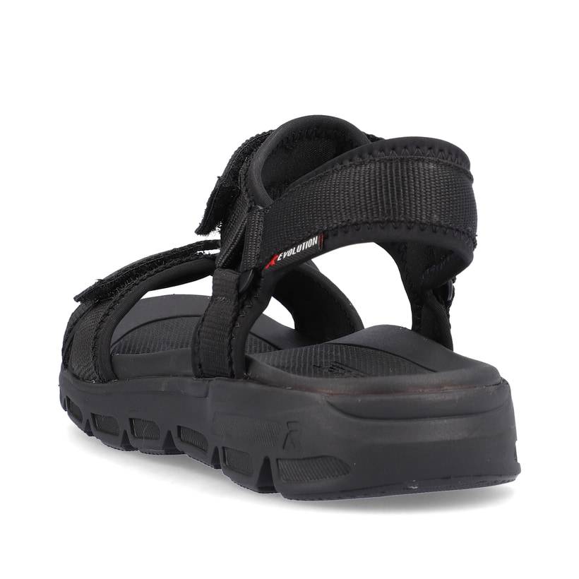Rieker Artikelnummer V8401-00 Rieker Damen Trekkingsandalen deep black Blitzverkäufe