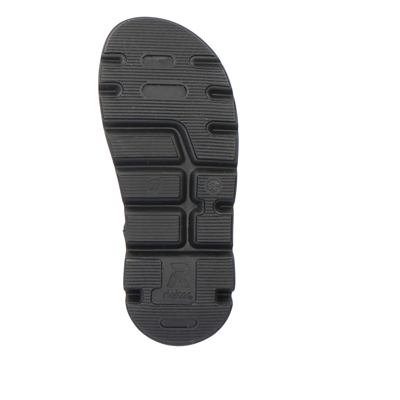 Rieker Artikelnummer V8401-00 Rieker Damen Trekkingsandalen deep black Blitzverkäufe