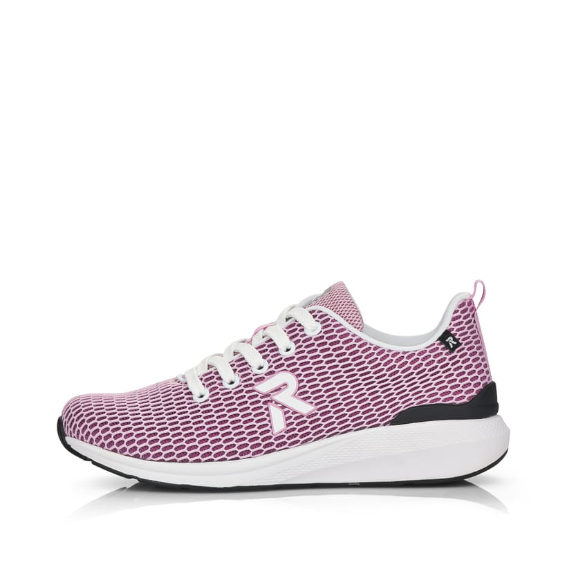 Rieker Artikelnummer 40103-30 Rieker Damen Sneaker Low soft pink