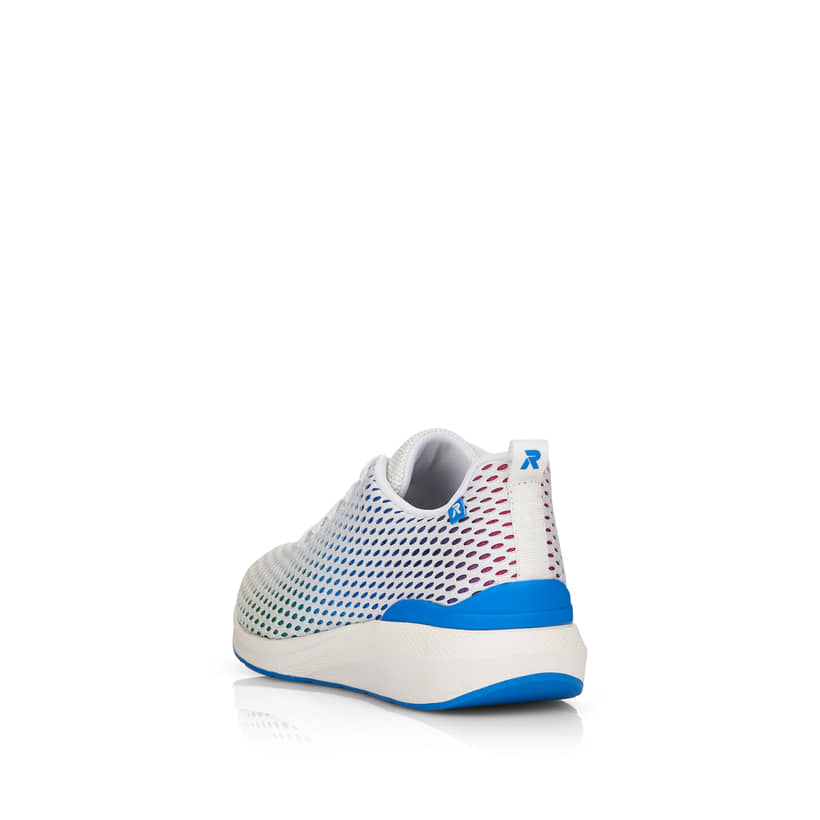 Rieker Artikelnummer 40101-90 Rieker Damen Sneaker Low crystal-white rainbow Auslauf