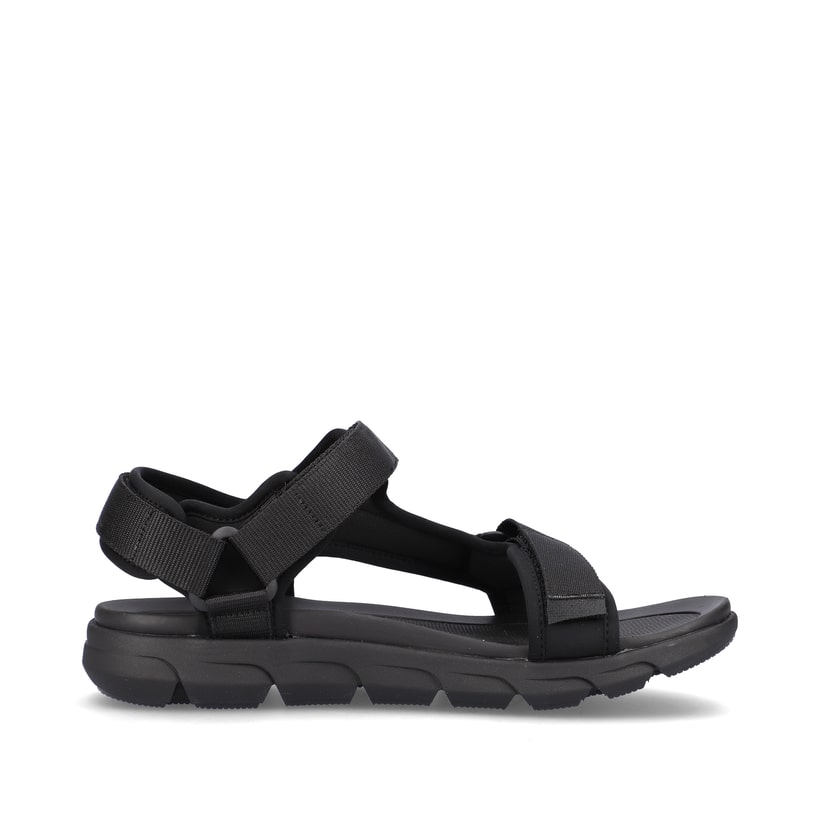 Rieker Artikelnummer 20802-01 Rieker Herren Trekkingsandalen deep black Verkauf
