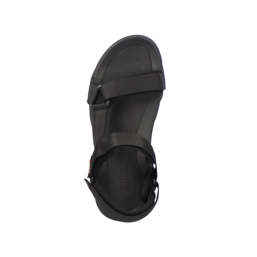 Rieker Artikelnummer 20802-01 Rieker Herren Trekkingsandalen deep black Verkauf