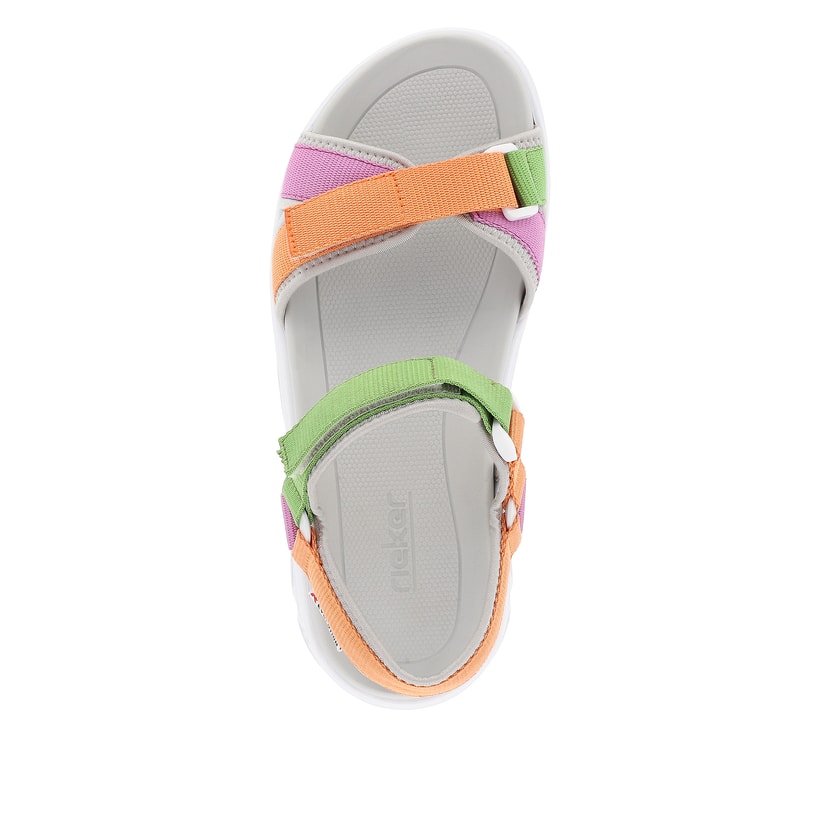 Rieker Artikelnummer V8401-91 Rieker Damen Trekkingsandalen mehrfarbig Angebote
