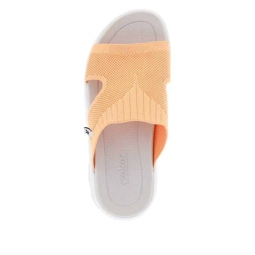 Rieker Artikelnummer V8451-38 Rieker Damen Pantoletten neon orange Hotsell