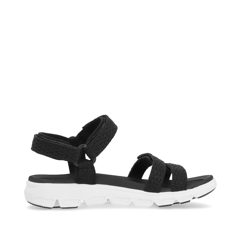 Rieker Artikelnummer V8452-00 Rieker Damen Trekkingsandalen deep black im Angebot