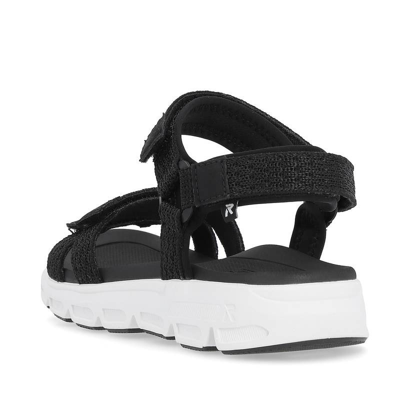 Rieker Artikelnummer V8452-00 Rieker Damen Trekkingsandalen deep black im Angebot