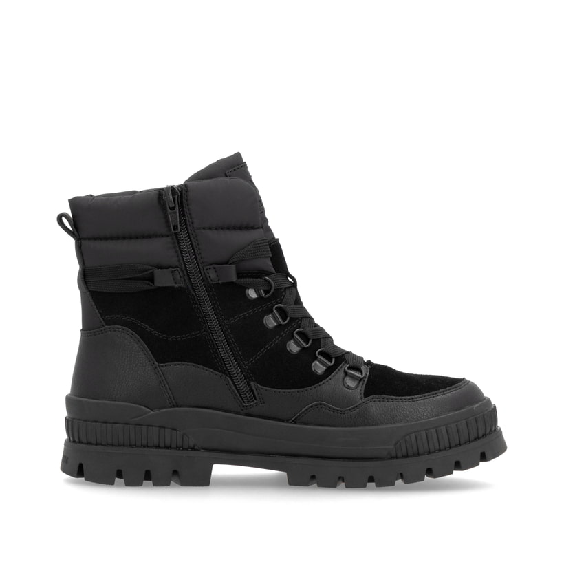 Rieker Artikelnummer W2171-00 Rieker Damen Schnürstiefel carbonschwarz Blitzverkäufe