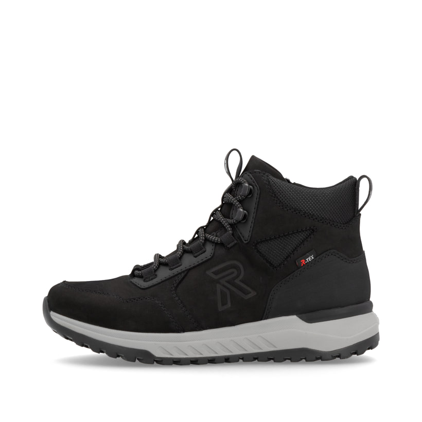 Rieker Artikelnummer U0172-00 Rieker Herren Schnürstiefel graphitschwarz