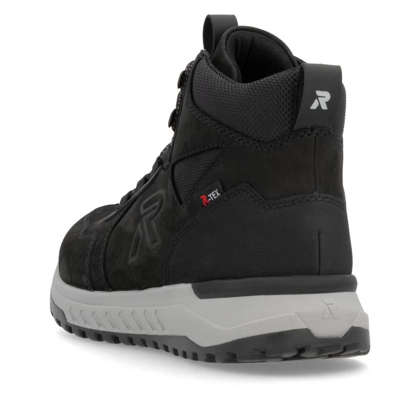 Rieker Artikelnummer U0172-00 Rieker Herren Schnürstiefel graphitschwarz Outlet