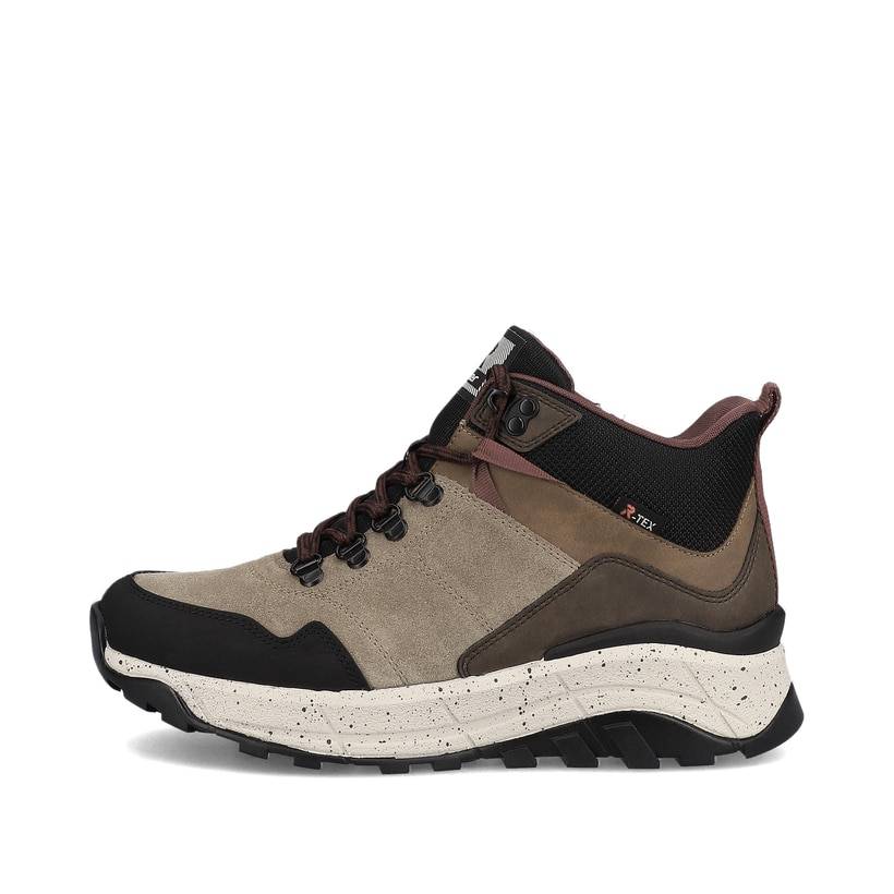 Rieker Artikelnummer W0062-64 Rieker Damen Sneaker High chocolate brown