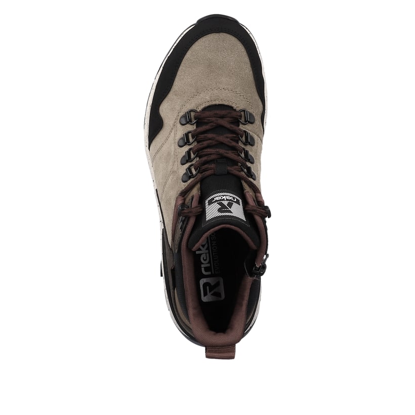 Rieker Artikelnummer W0062-64 Rieker Damen Sneaker High chocolate brown Auslauf