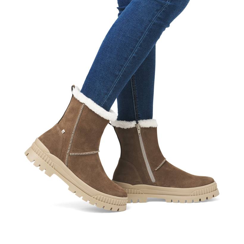 Rieker Artikelnummer W2172-20 Rieker Damen Stiefeletten zimtbraun Verkauf