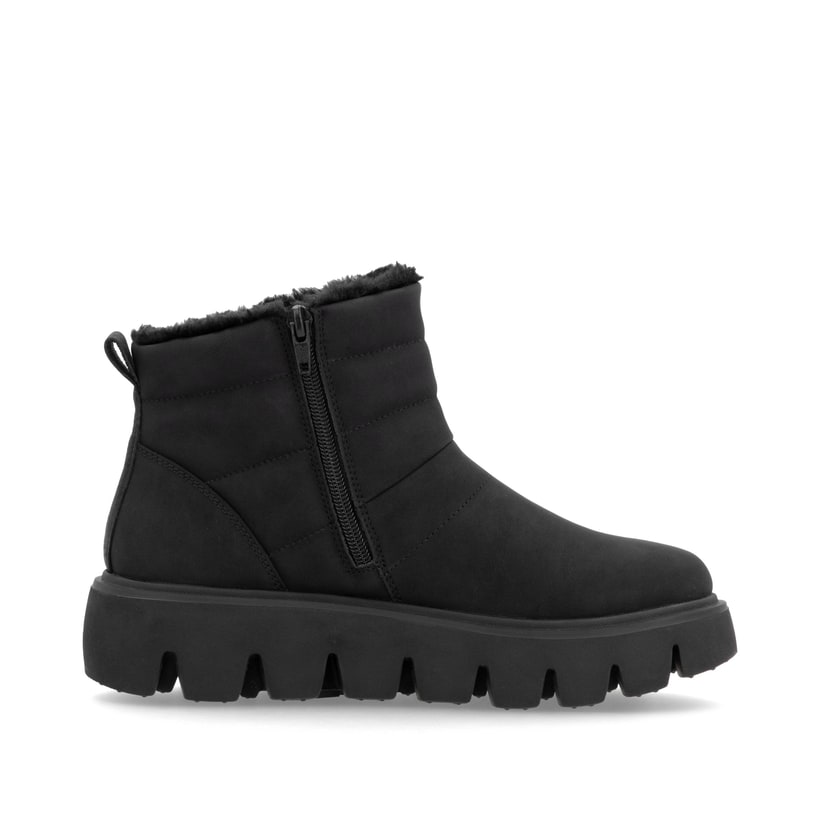 Rieker Artikelnummer W2070-00 Rieker Damen Kurzstiefel graphitschwarz Osterangebot