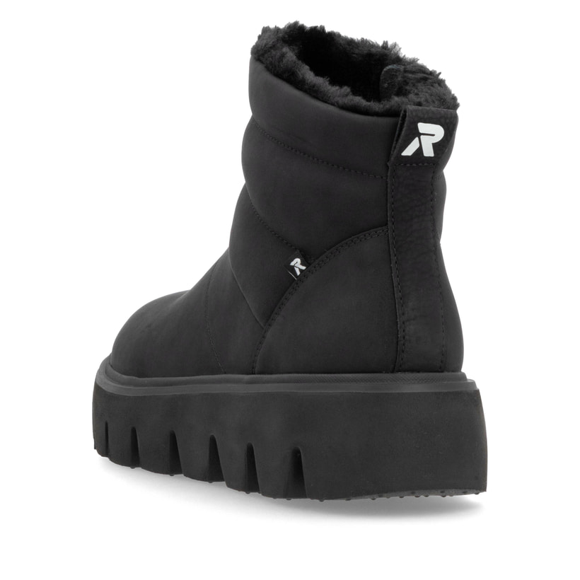 Rieker Artikelnummer W2070-00 Rieker Damen Kurzstiefel graphitschwarz Osterangebot