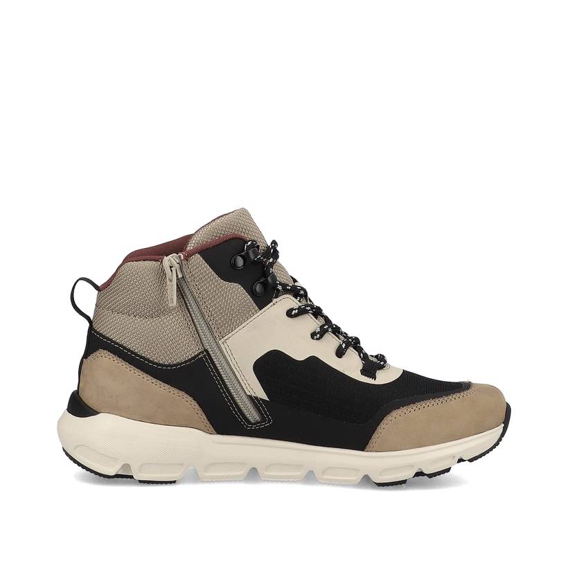 Rieker Artikelnummer 40460-62 Rieker Damen Sneaker High hazel-wood black Schlussverkauf