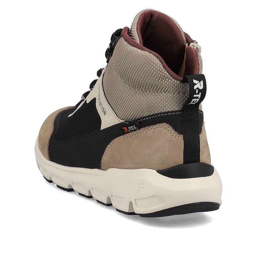 Rieker Artikelnummer 40460-62 Rieker Damen Sneaker High hazel-wood black Schlussverkauf