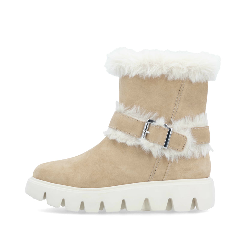 Rieker Artikelnummer W2073-62 Rieker Damen Kurzstiefel lehmbeige