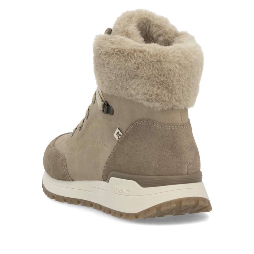 Rieker Artikelnummer W0670-20 Rieker Damen Schnürstiefel braunbeige Angebote