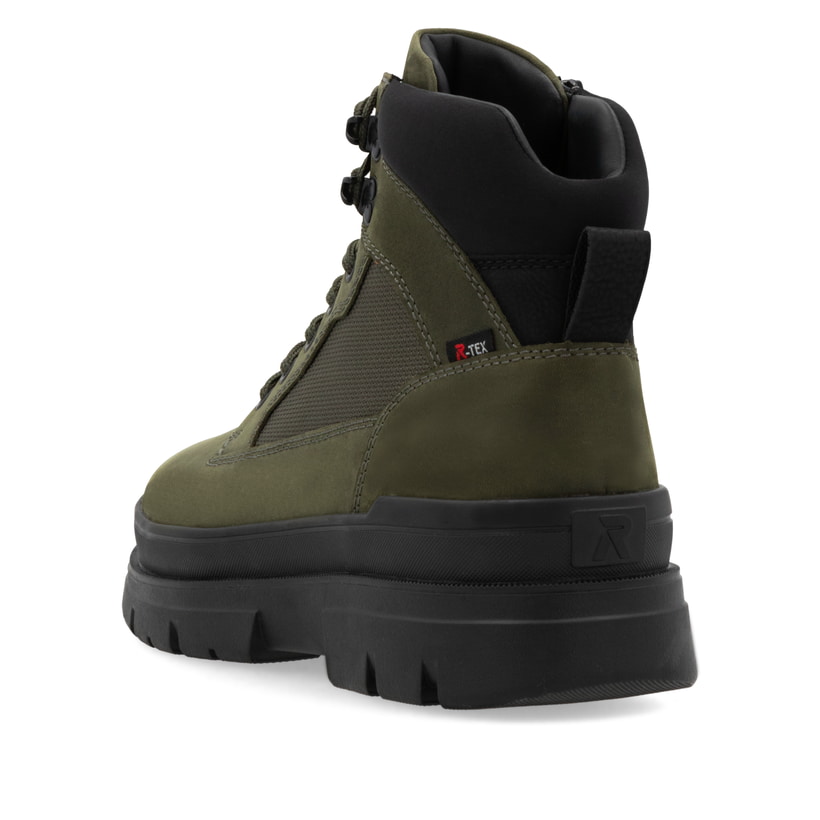 Rieker Artikelnummer U1270-54 Rieker Herren Schnürstiefel khaki Outlet