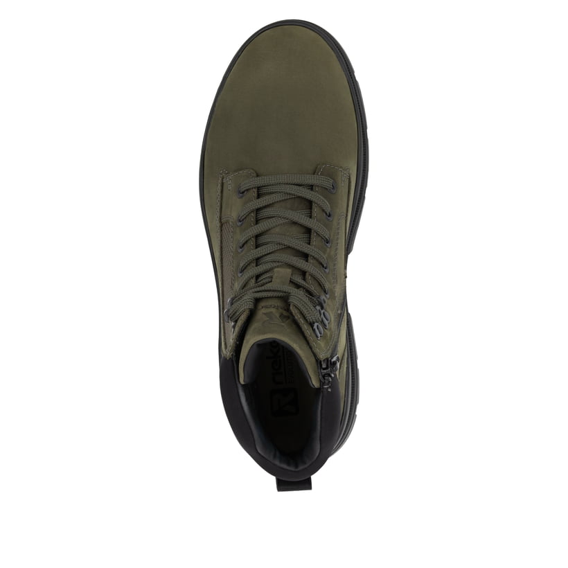 Rieker Artikelnummer U1270-54 Rieker Herren Schnürstiefel khaki Outlet