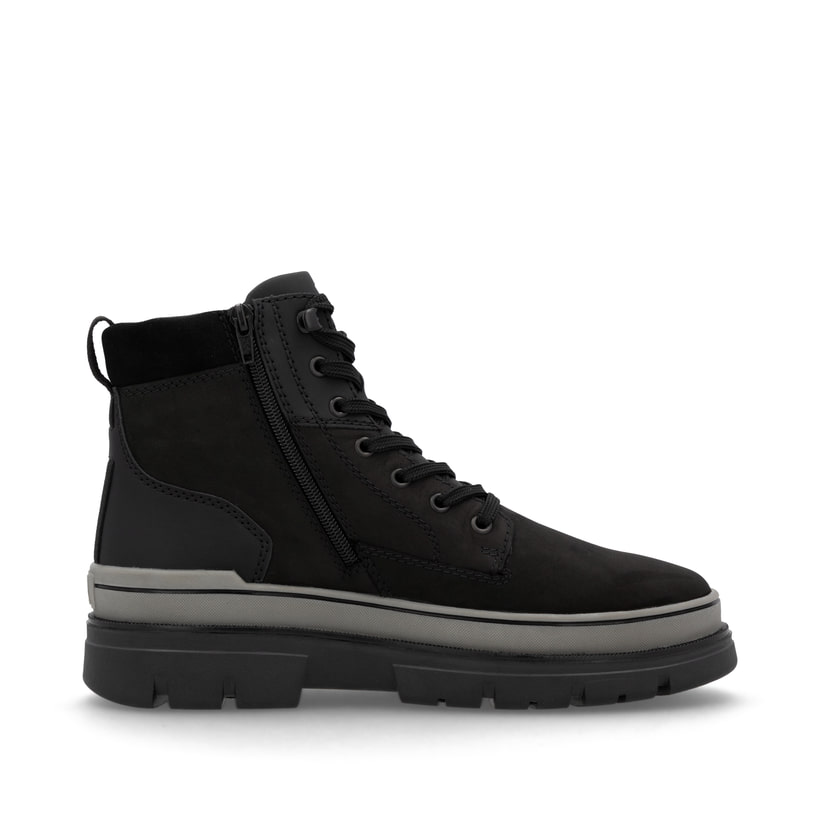 Rieker Artikelnummer U1273-00 Rieker Herren Schnürstiefel carbonschwarz Hotsell