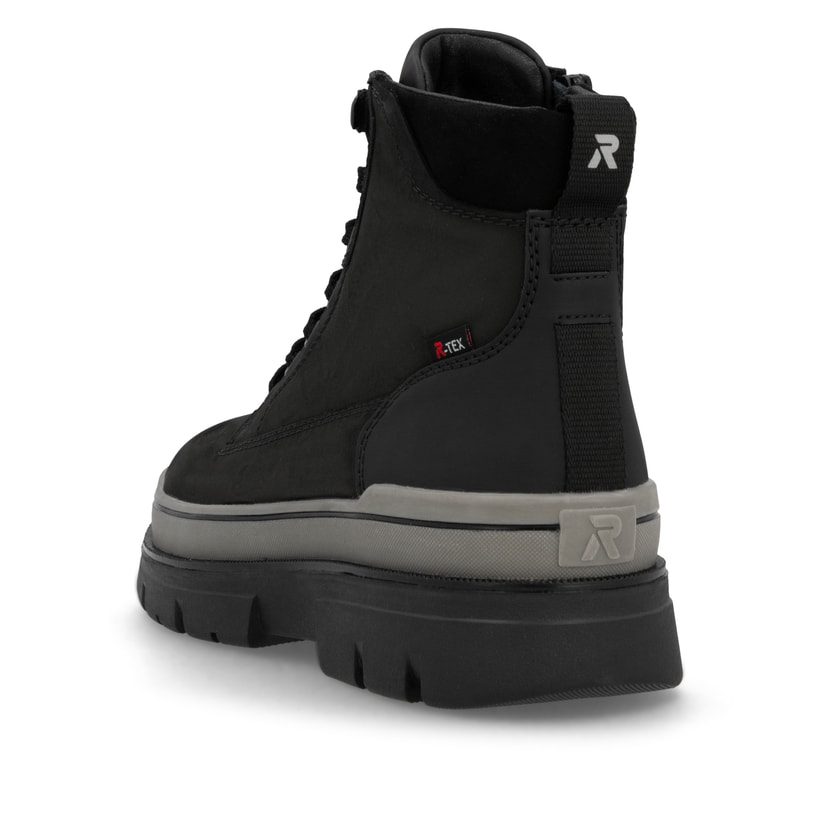 Rieker Artikelnummer U1273-00 Rieker Herren Schnürstiefel carbonschwarz Hotsell