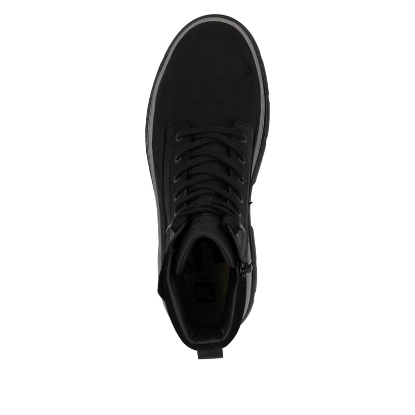 Rieker Artikelnummer U1273-00 Rieker Herren Schnürstiefel carbonschwarz Hotsell