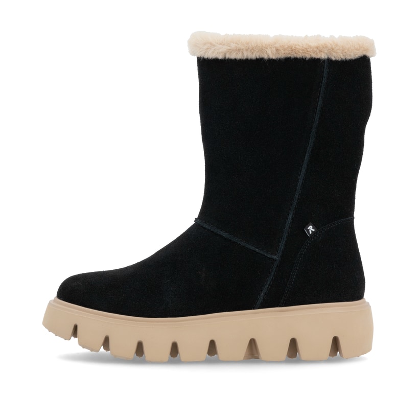 Rieker Artikelnummer W2072-00 Rieker Damen Hochschaftstiefel urbanschwarz