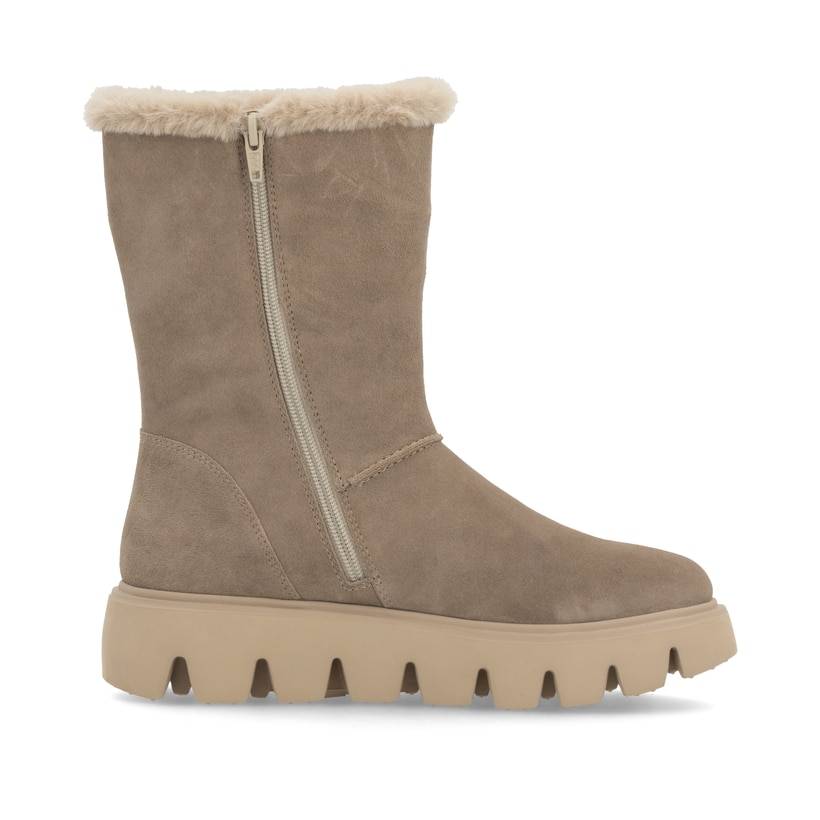 Rieker Artikelnummer W2072-64 Rieker Damen Hochschaftstiefel graubeige Meist gekauft