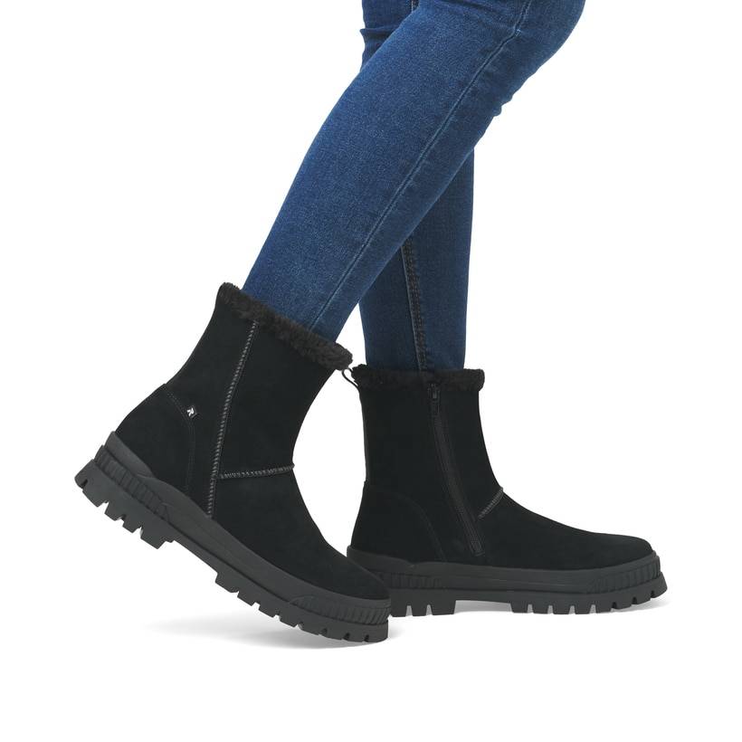 Rieker Artikelnummer W2172-00 Rieker Damen Stiefeletten tiefschwarz Letzte 2 Tage