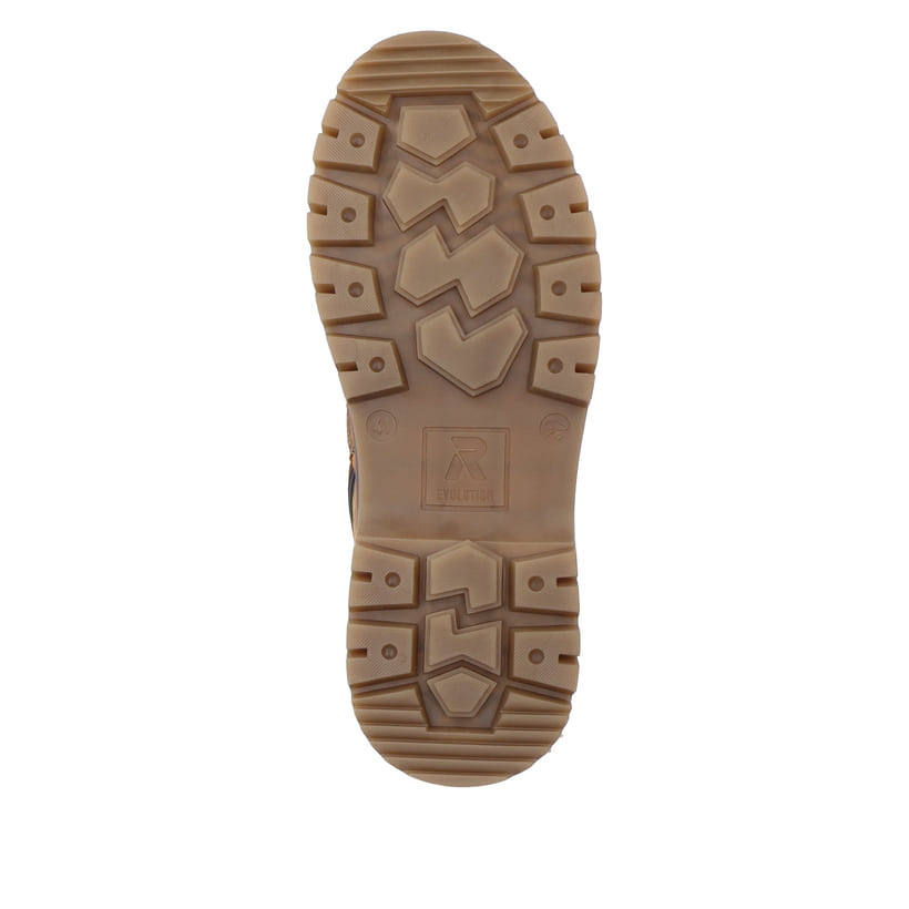 Rieker Artikelnummer U0272-68 Rieker Herren Schnürstiefel wood brown Online